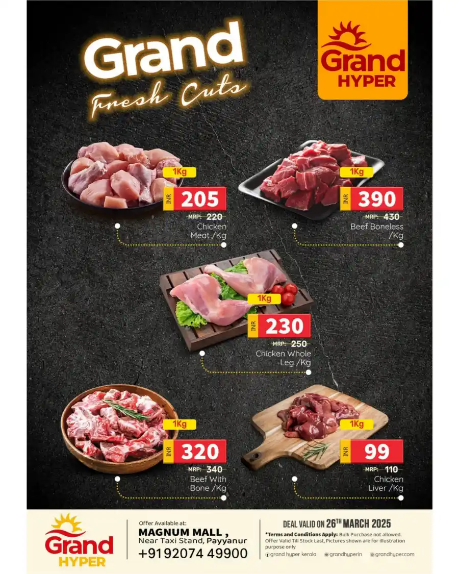 Deal of the Day: Shop Now In Grand Hypermarket Kannur