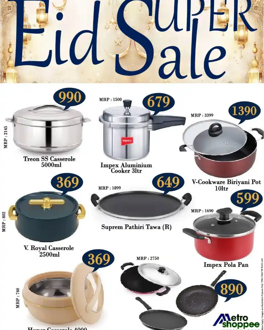 Deal of the Day: Exclusive Offers - Shop Now In Metro Shoppee Hypermarket Kannur