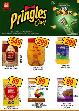 Pringles Day! In Metro Centre Kannur