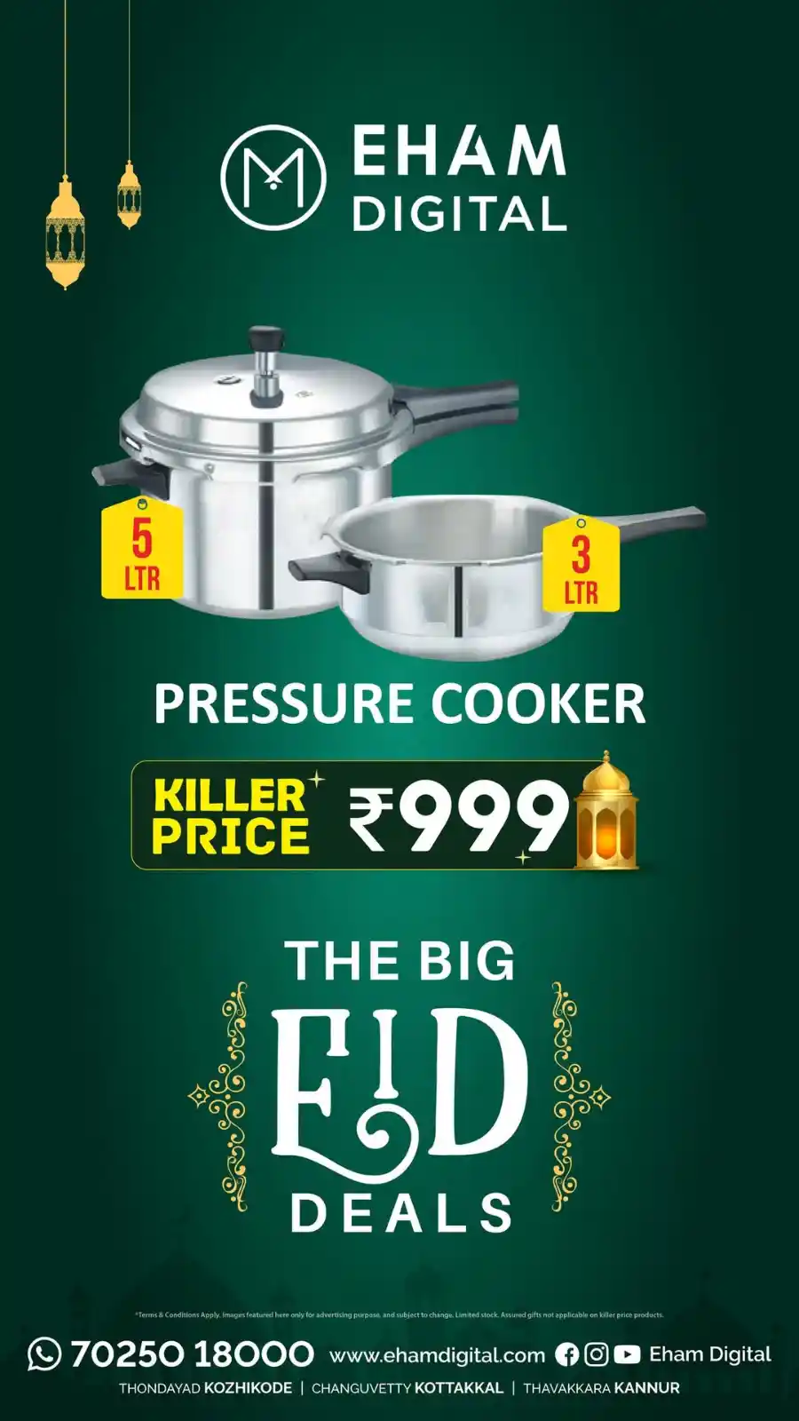 The Big Eid Deals - Shop Now In Eham Digital Malappuram