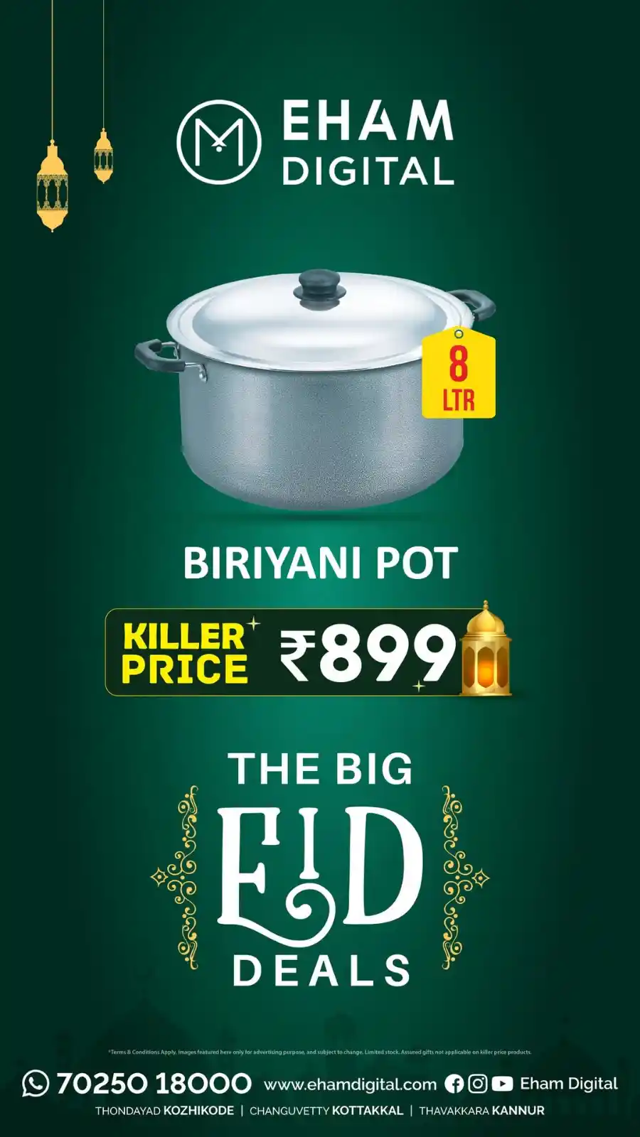 The Big Eid Deals - Shop Now In Eham Digital Malappuram