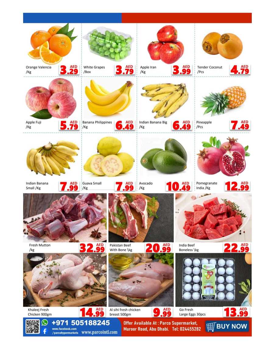 Eid Special Deals In PARCO Hypermarket Abu Dhabi