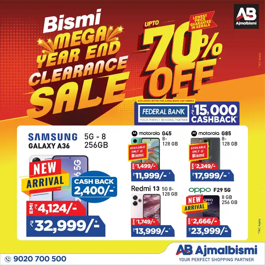 Up to 70% Off: Mega Yearend Clearance In Bismi Home Appliance undefined