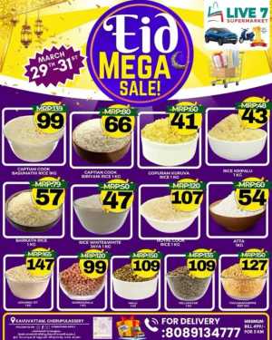 Eid Mega Sale! In Live7 Supermarket Palakkad