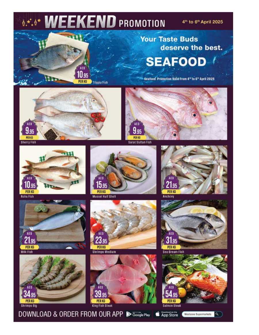 Weekend Promotion In West Zone Supermarket Dubai