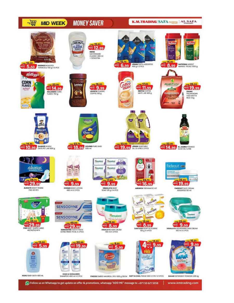 Midweek Money Saver In K.M Trading Al Ain