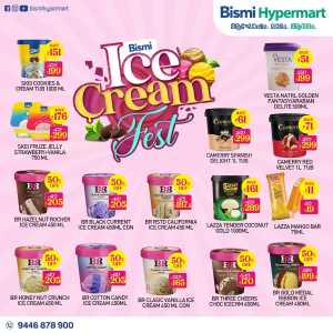 Ice Cream Fest In Bismi Hypermart Idukki