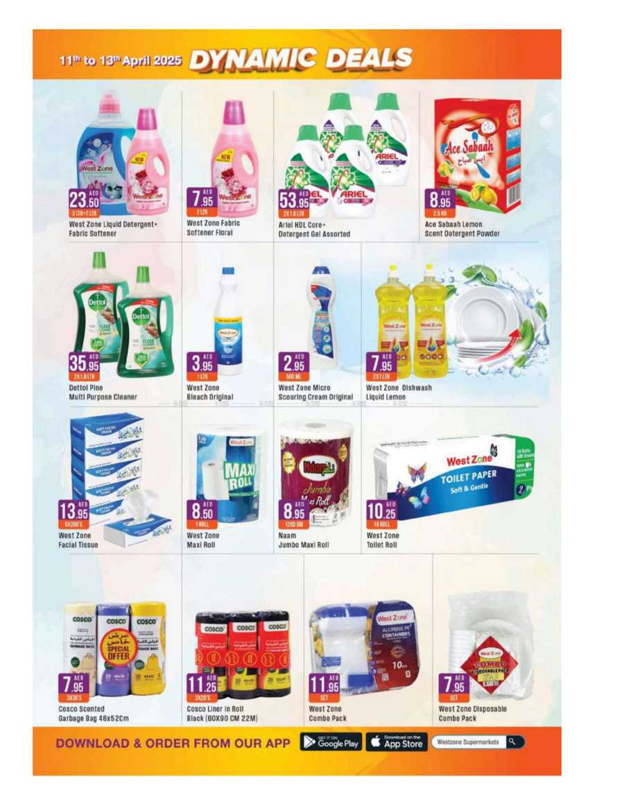 Dynamic Deals In West Zone Supermarket Dubai