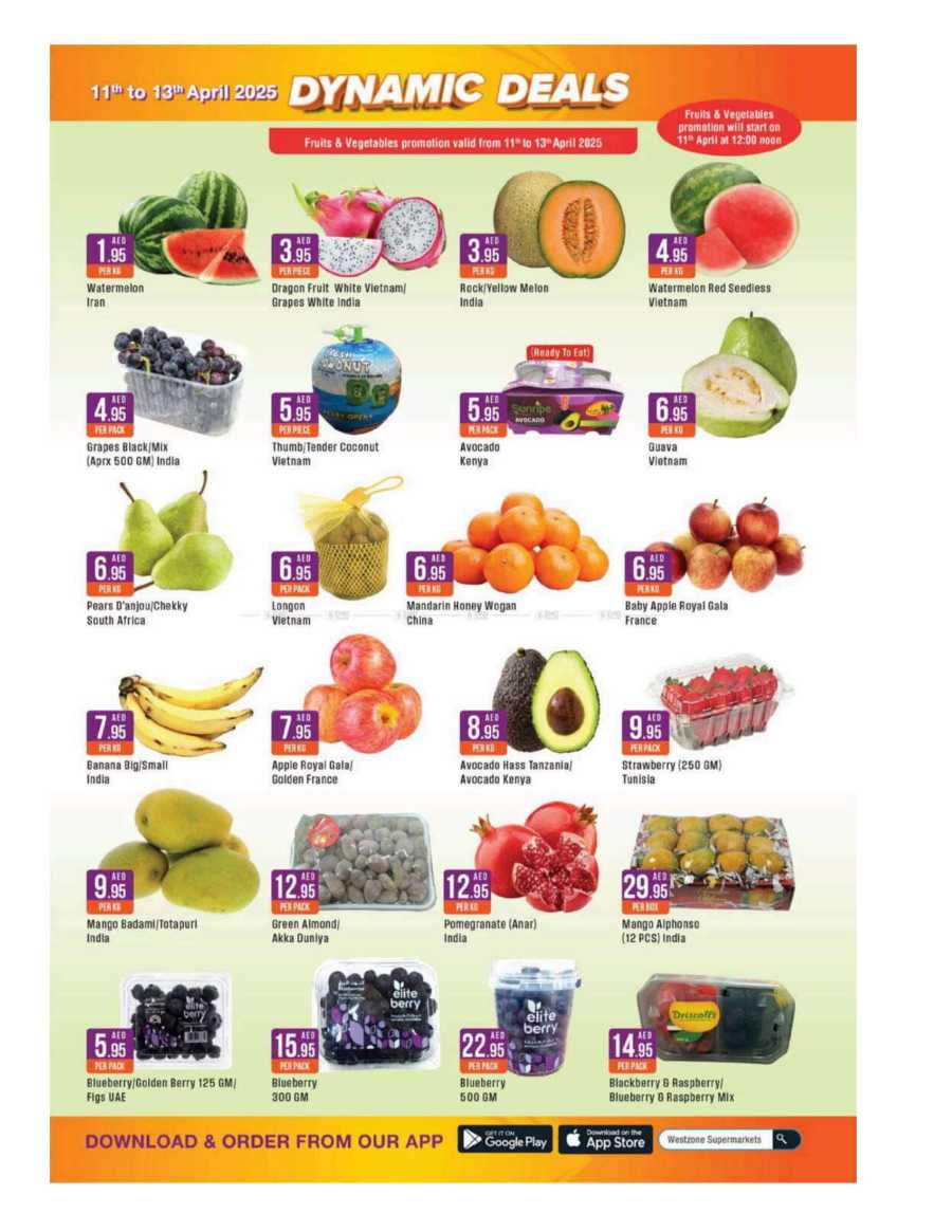 Dynamic Deals In West Zone Supermarket Dubai