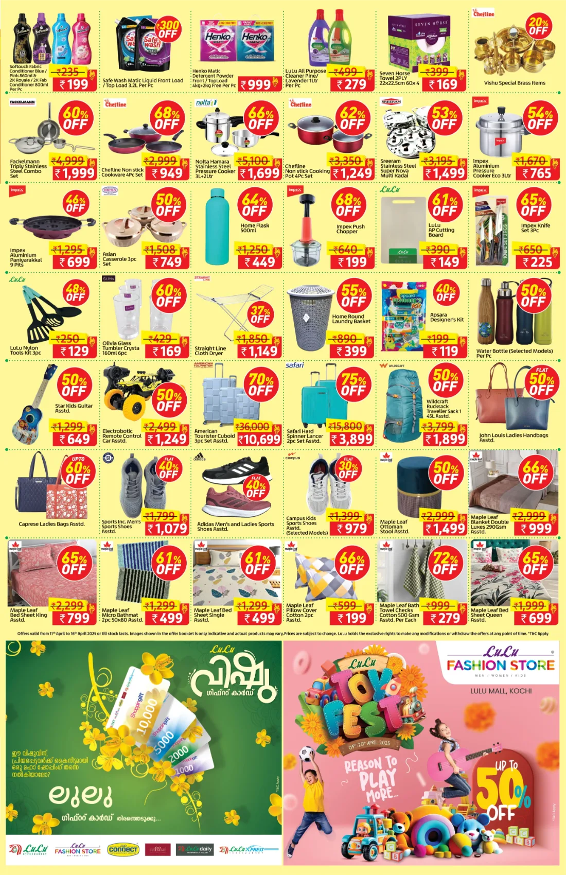 Vishu Festival Sale: Up to 60% Off In Lulu Hypermarket Ernakulam