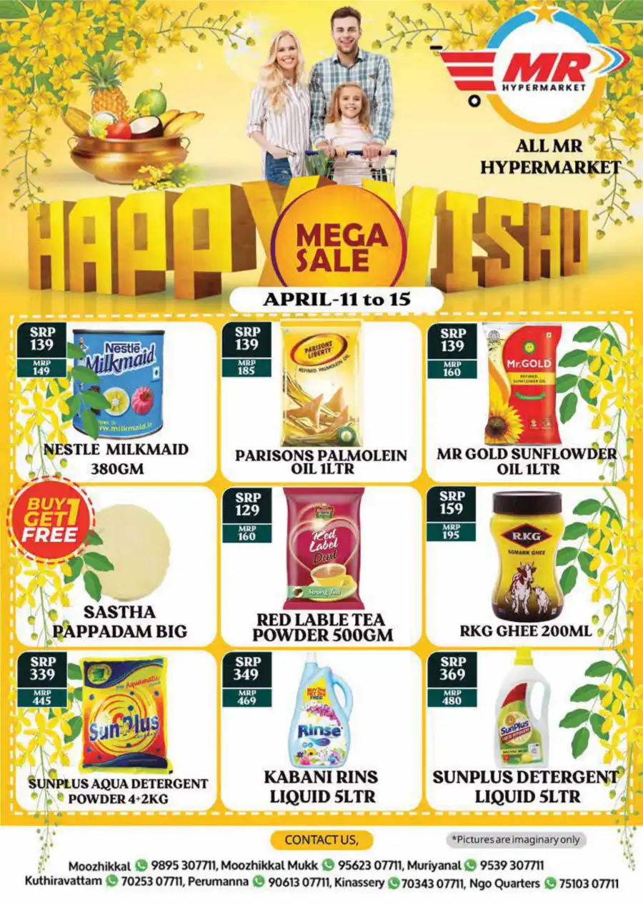 Vishu Festival Sale: Up to 60% Off In MR Hypermarket Calicut