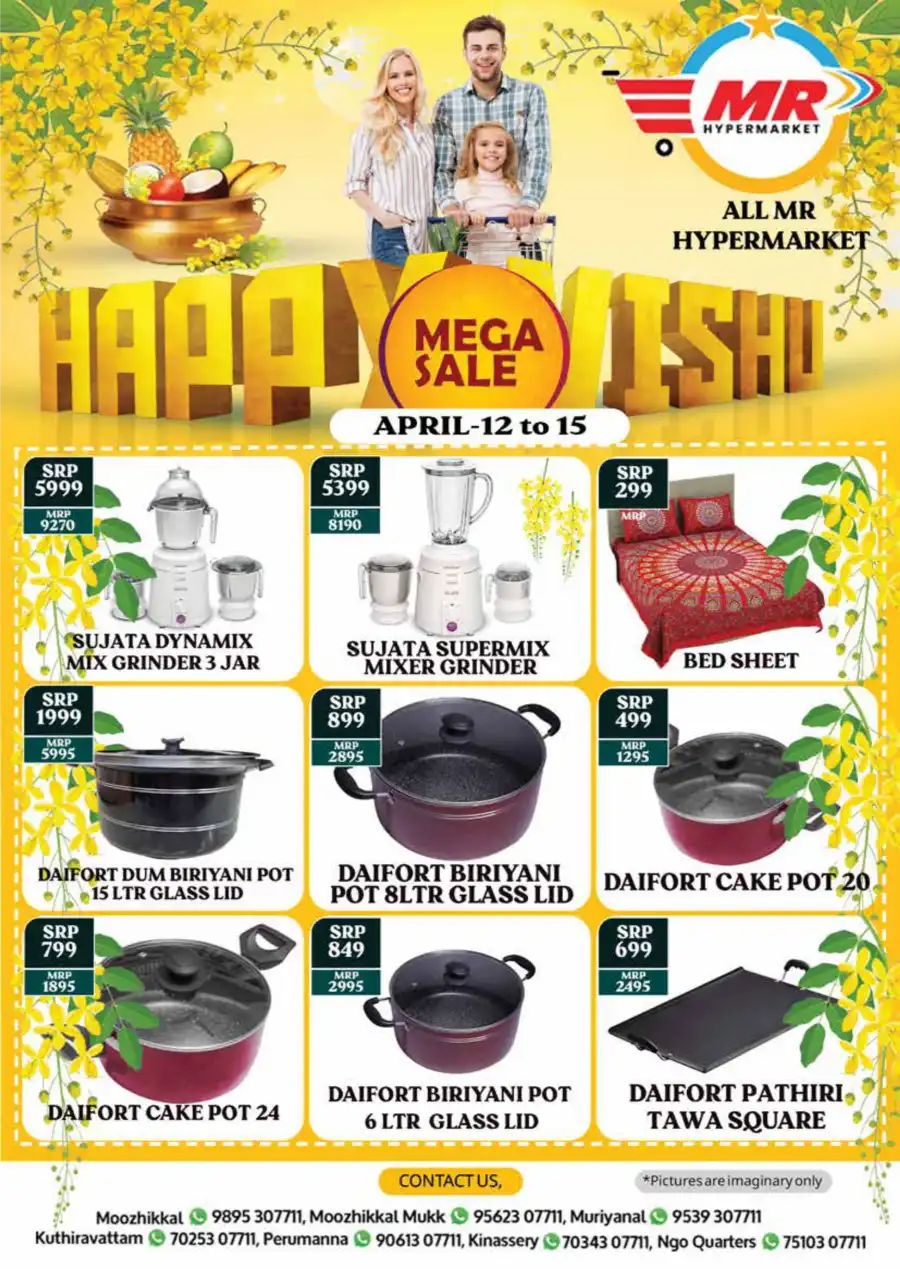 Vishu Festival Sale: Up to 60% Off In MR Hypermarket Calicut