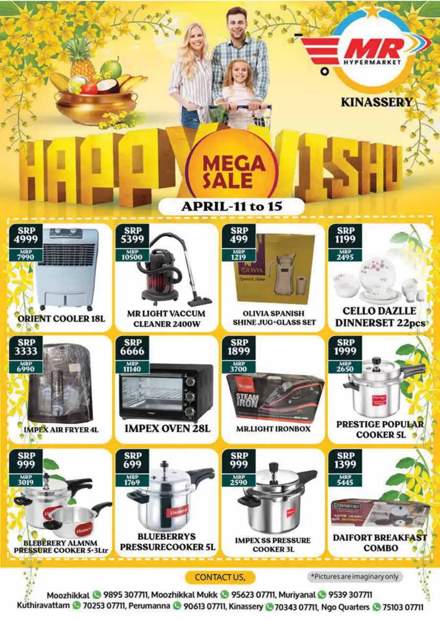 Vishu Festival Sale: Up to 60% Off In MR Hypermarket Calicut