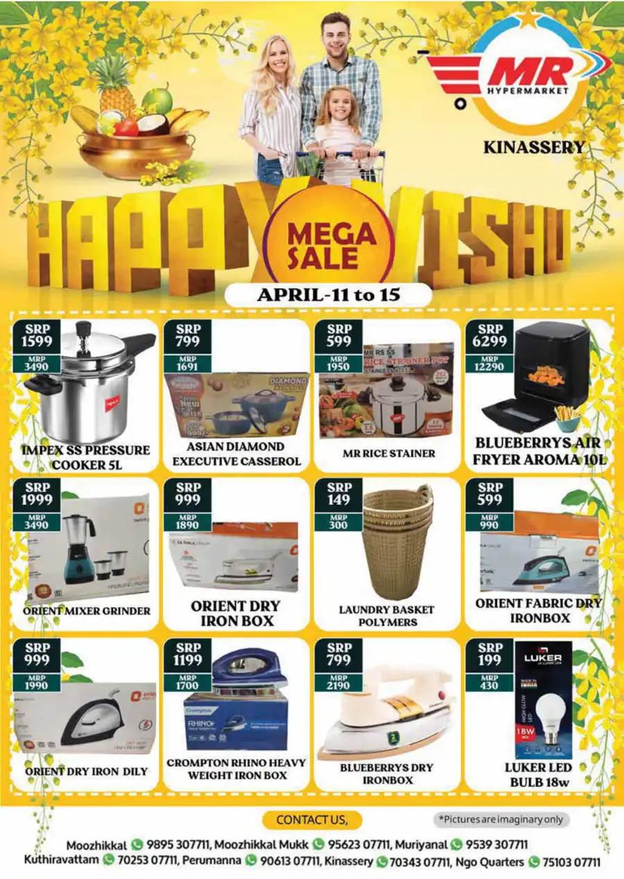 Vishu Festival Sale: Up to 60% Off In MR Hypermarket Calicut