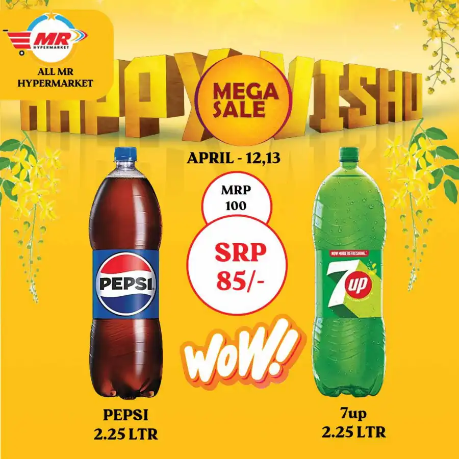 Vishu Festival Sale: Up to 60% Off In MR Hypermarket Calicut