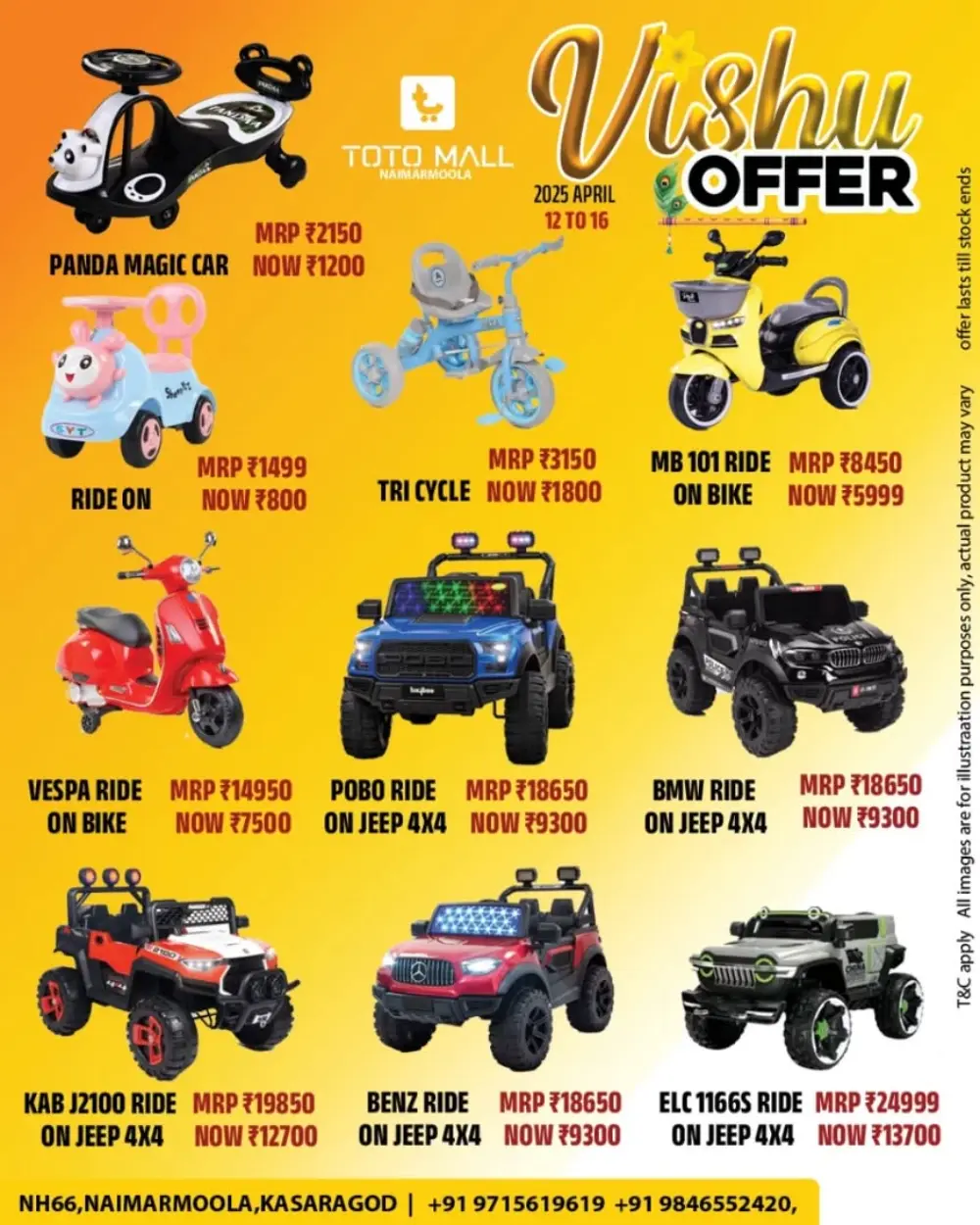 Vishu Offers In TOTO MALL undefined