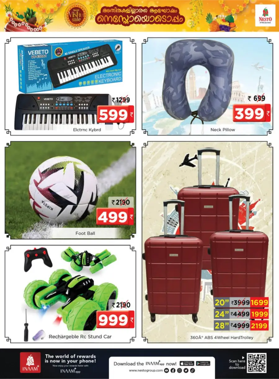 Vishu Festival Sale: Up to 60% Off In Nesto Hypermarket Calicut