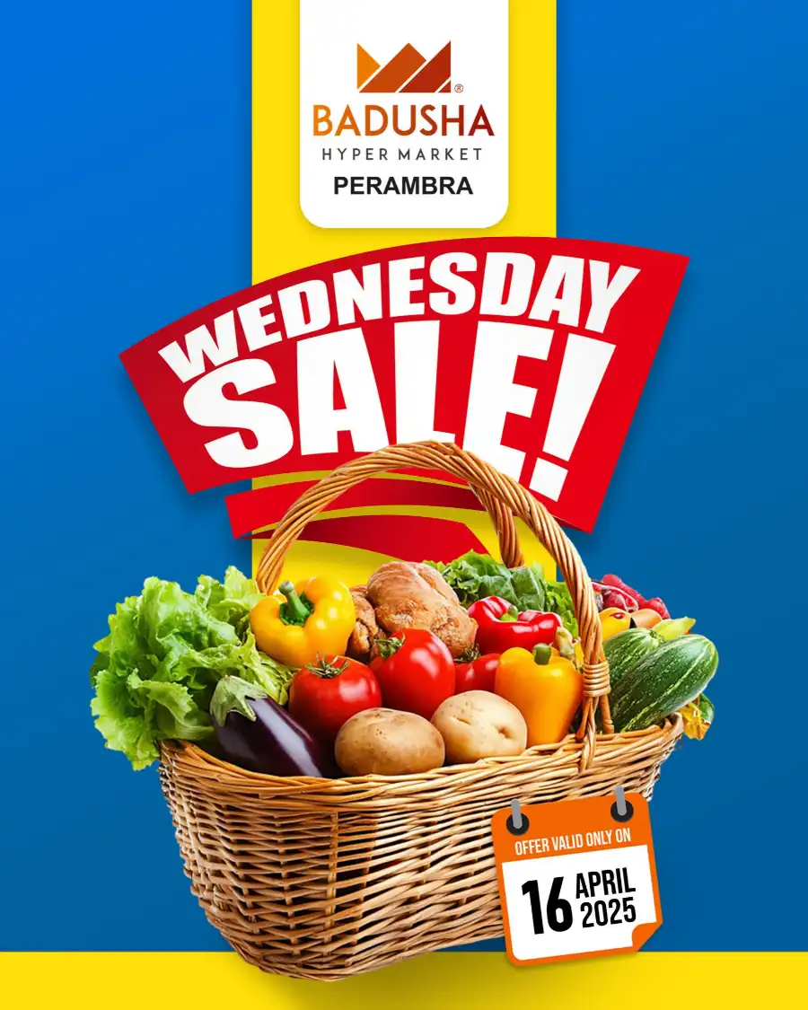 Wednesday Sale In Badusha Hypermarket Calicut