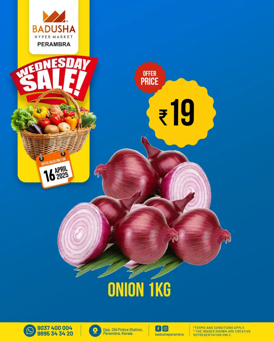 Wednesday Sale In Badusha Hypermarket Calicut