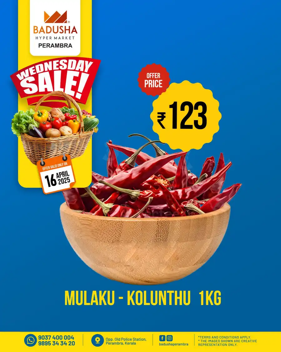 Wednesday Sale In Badusha Hypermarket Calicut