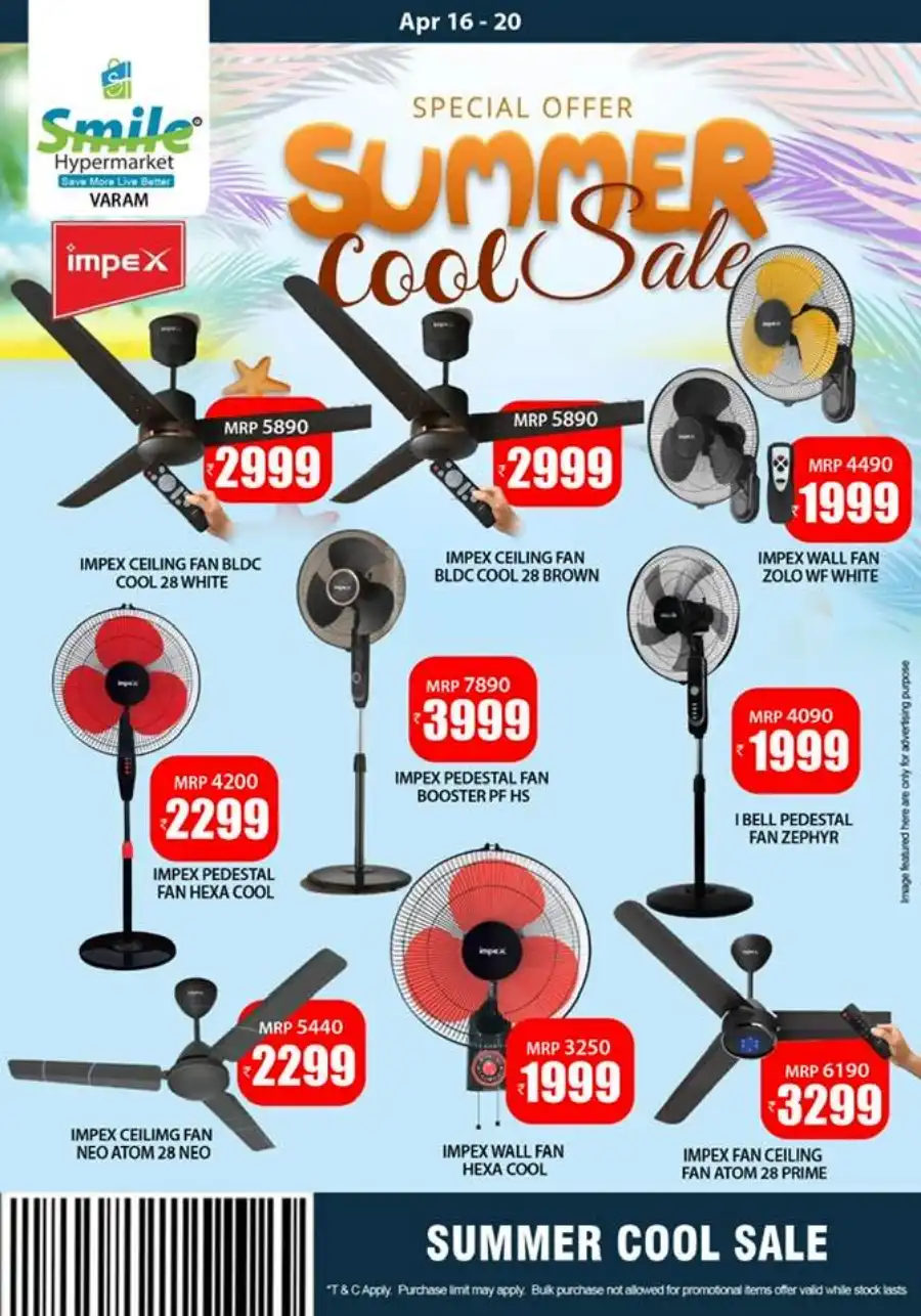 Summer Cool Sale In Smile Hypermarket undefined