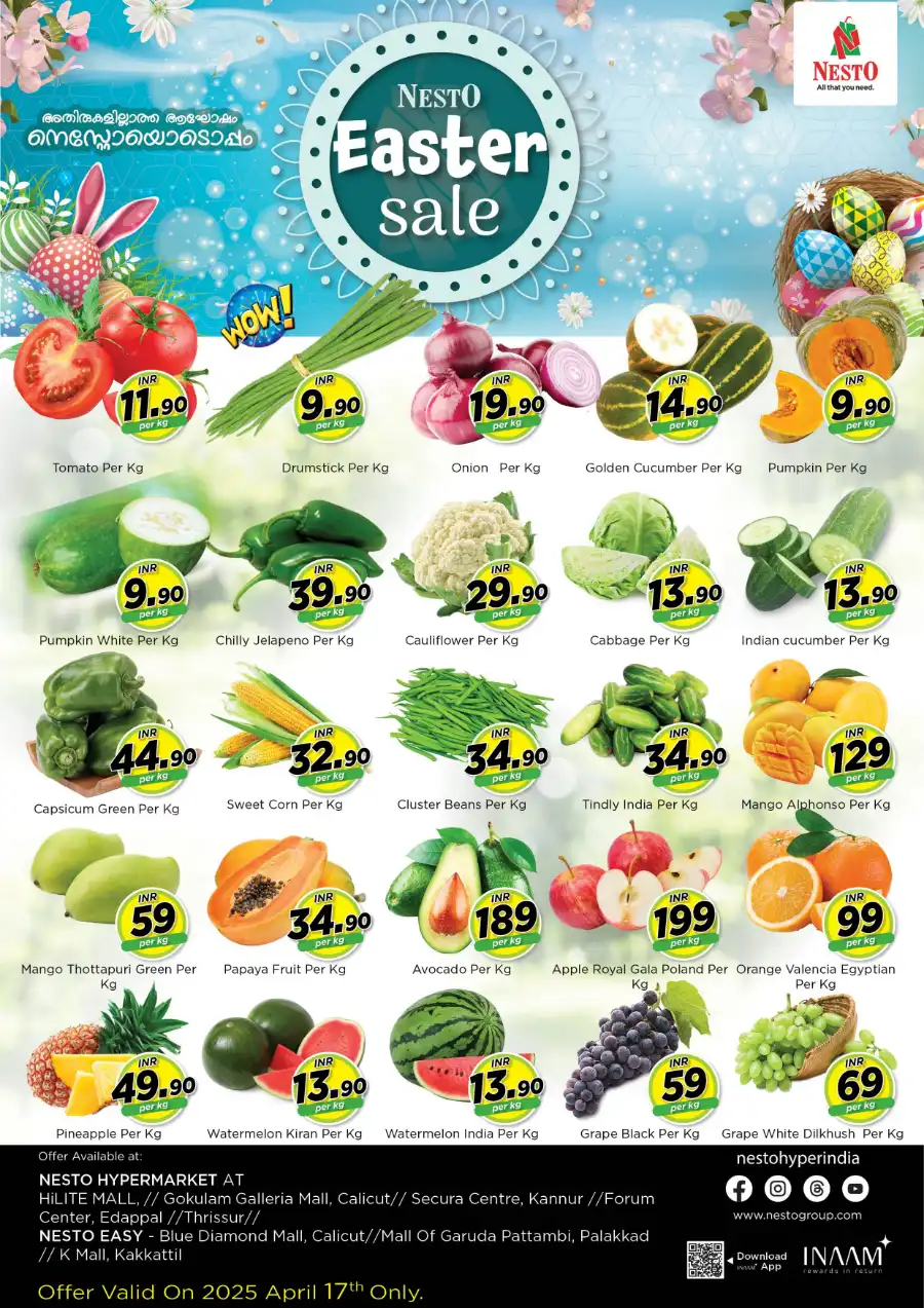 Fresh Deals Today: Up to 50% Off In Nesto Hypermarket Wayanad