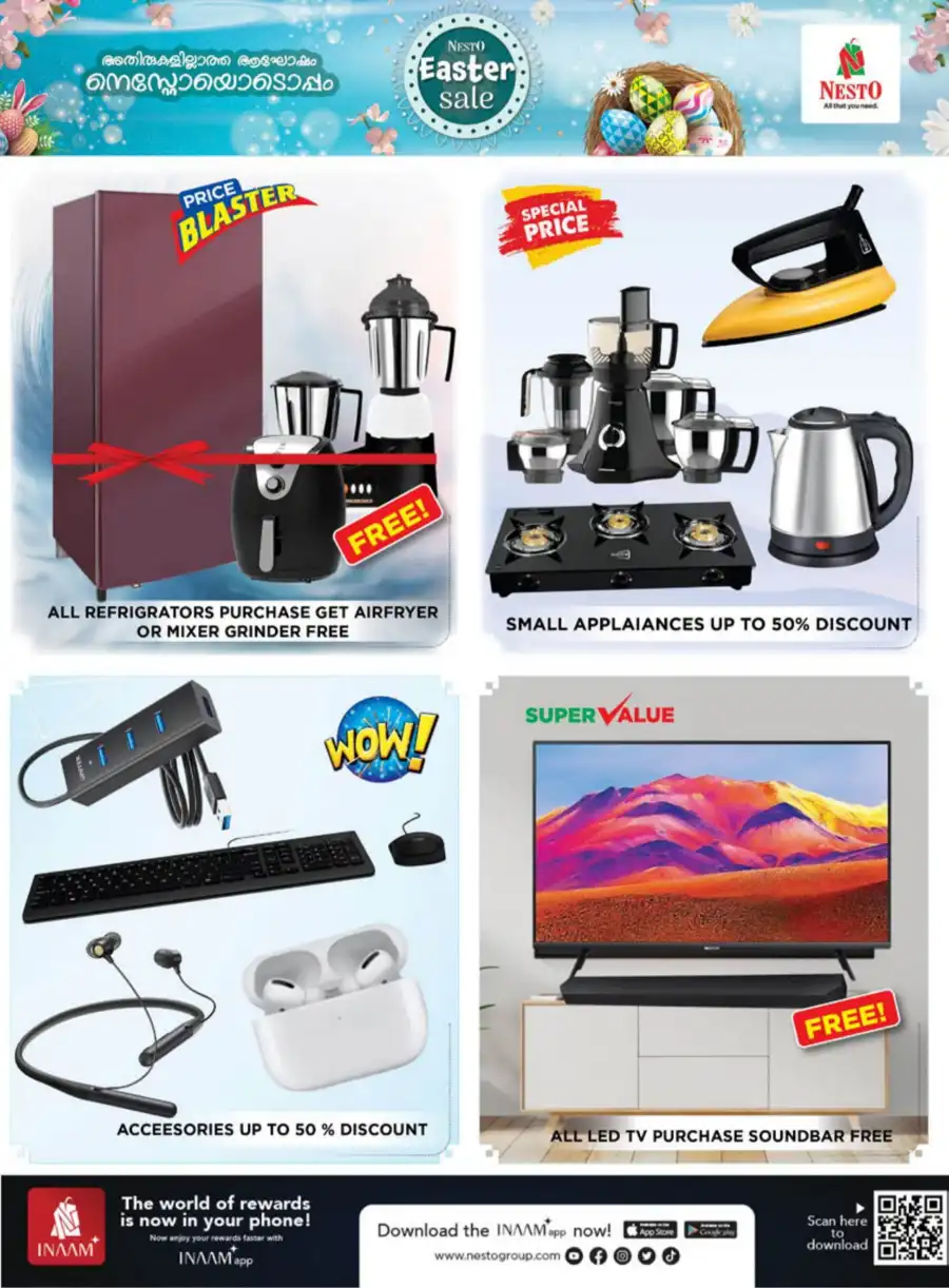 Celebrate Easter with Up to 60% Off In Nesto Hypermarket Calicut