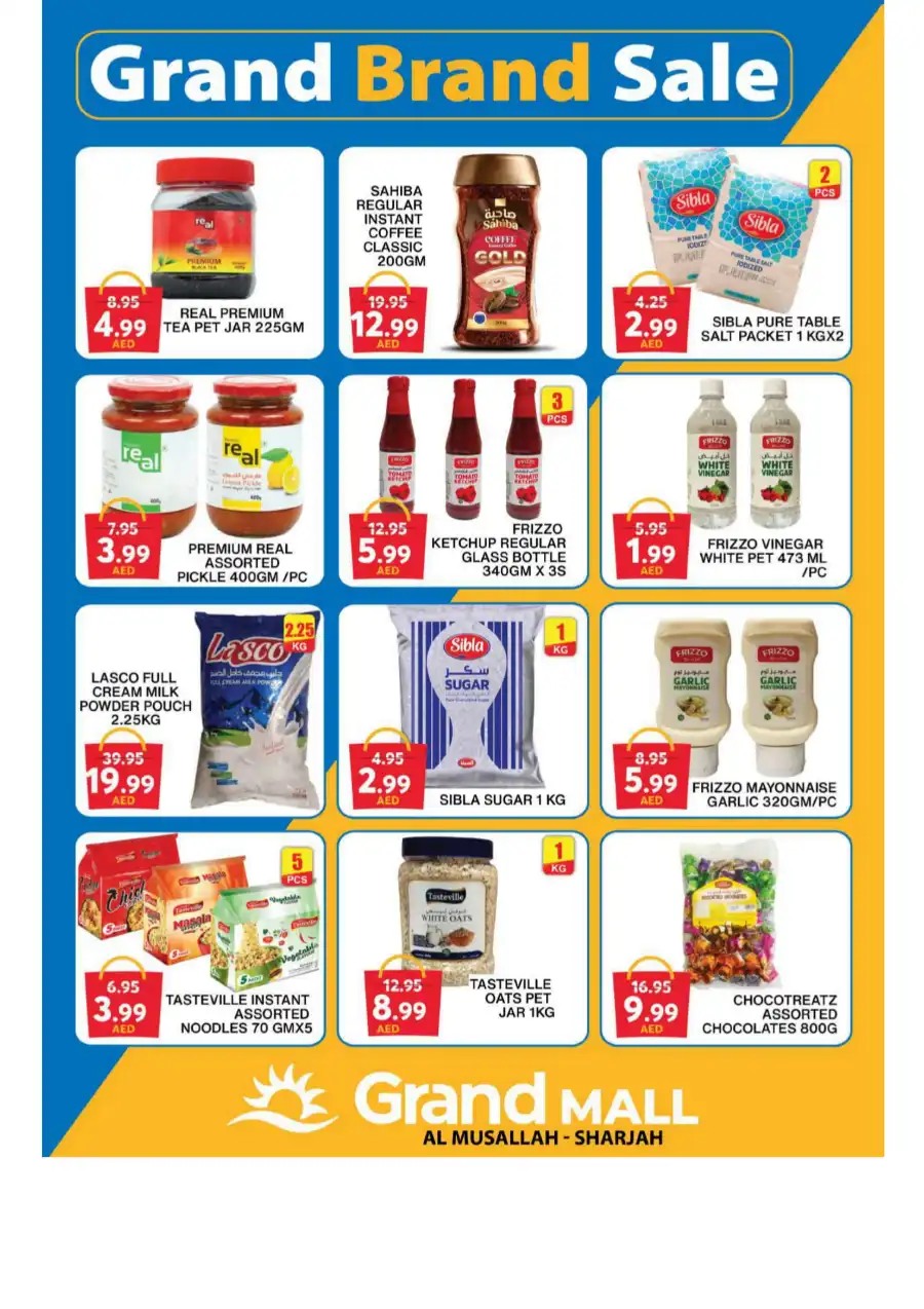 Lowest Price Deals In Grand Hypermarket Sharjah / Ajman