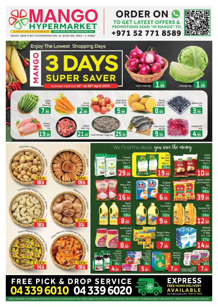 3 Days Super Saver In Mango Hypermarket Dubai