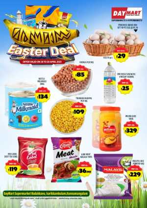Easter Deals: Up to 50% Off In Daymart Hypermarket Calicut
