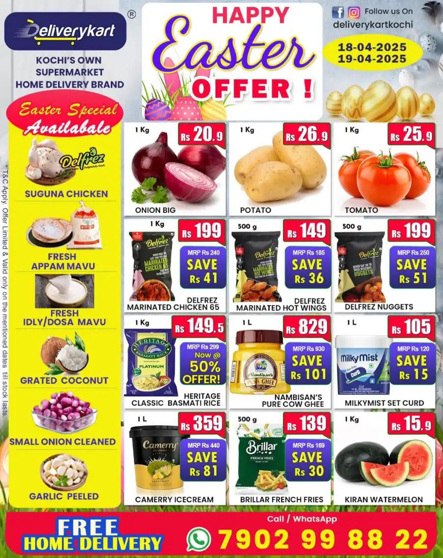 Easter Offer In Deliverykart undefined