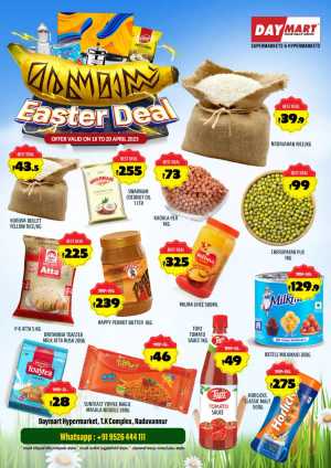 Easter Deals: Up to 50% Off In Daymart Hypermarket Calicut