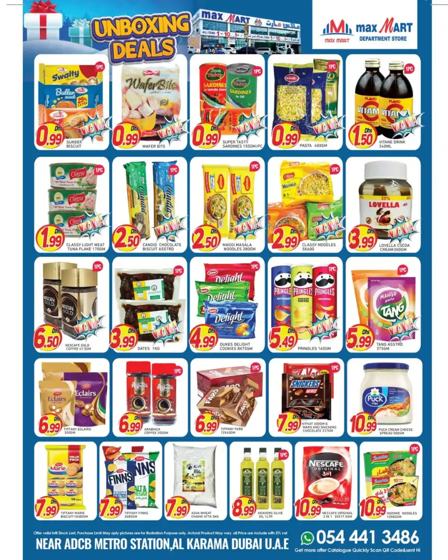 Unboxing Deals In Maxmart Dubai