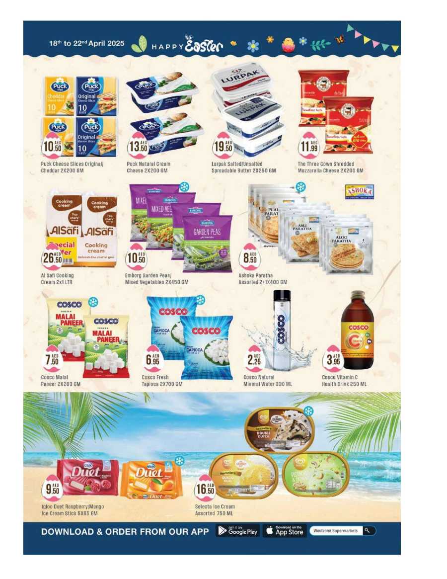 Happy Easter In West Zone Supermarket Dubai