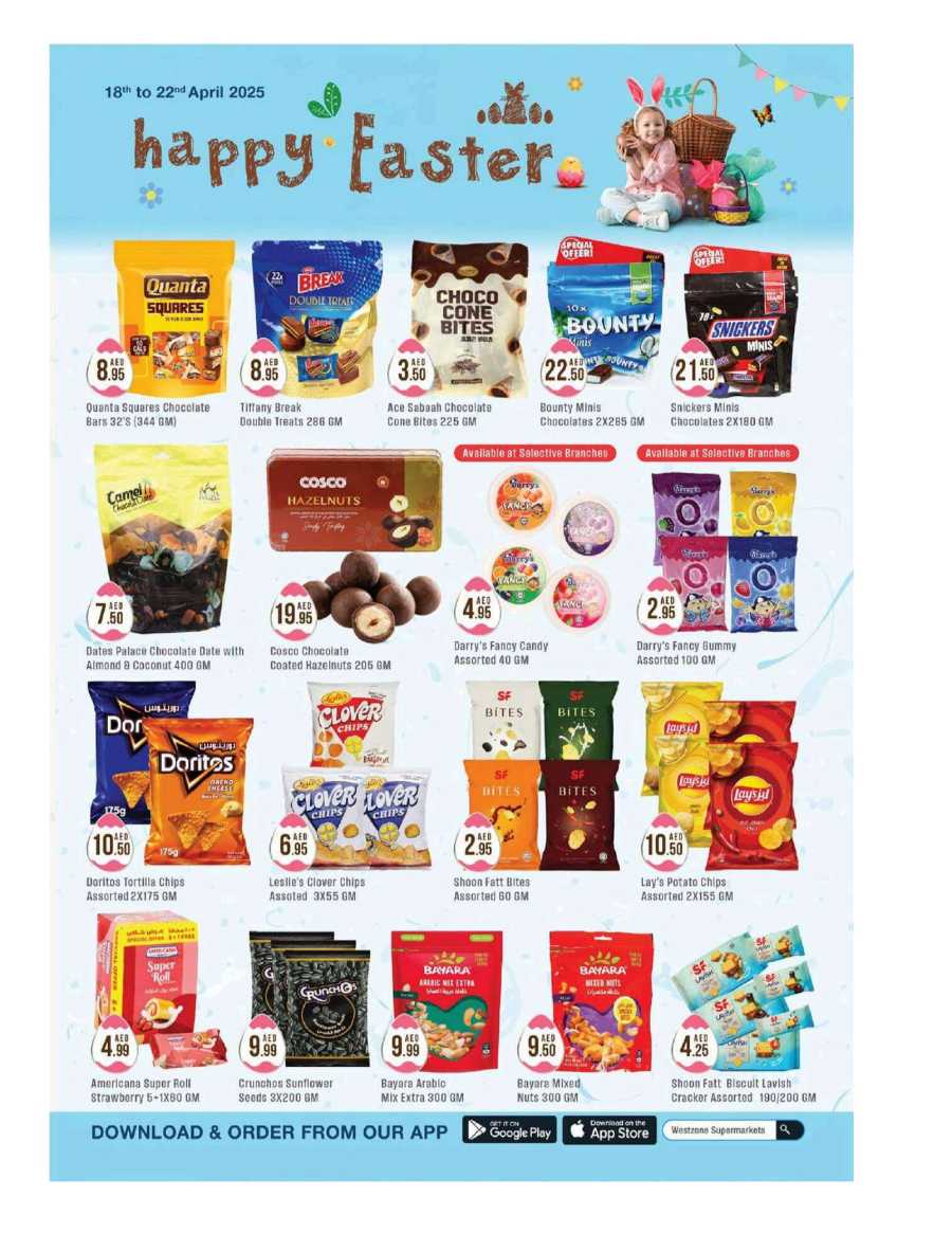 Happy Easter In West Zone Supermarket Dubai