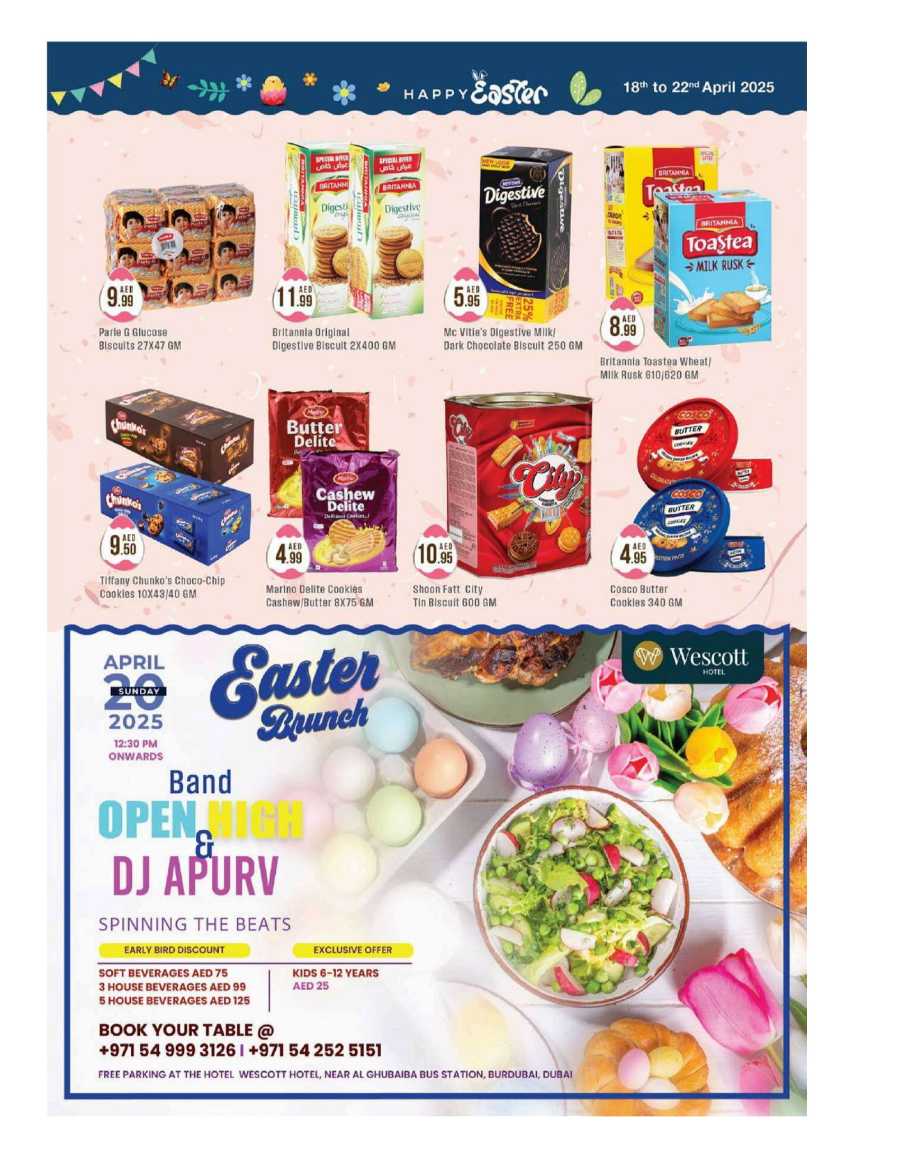 Happy Easter In West Zone Supermarket Dubai