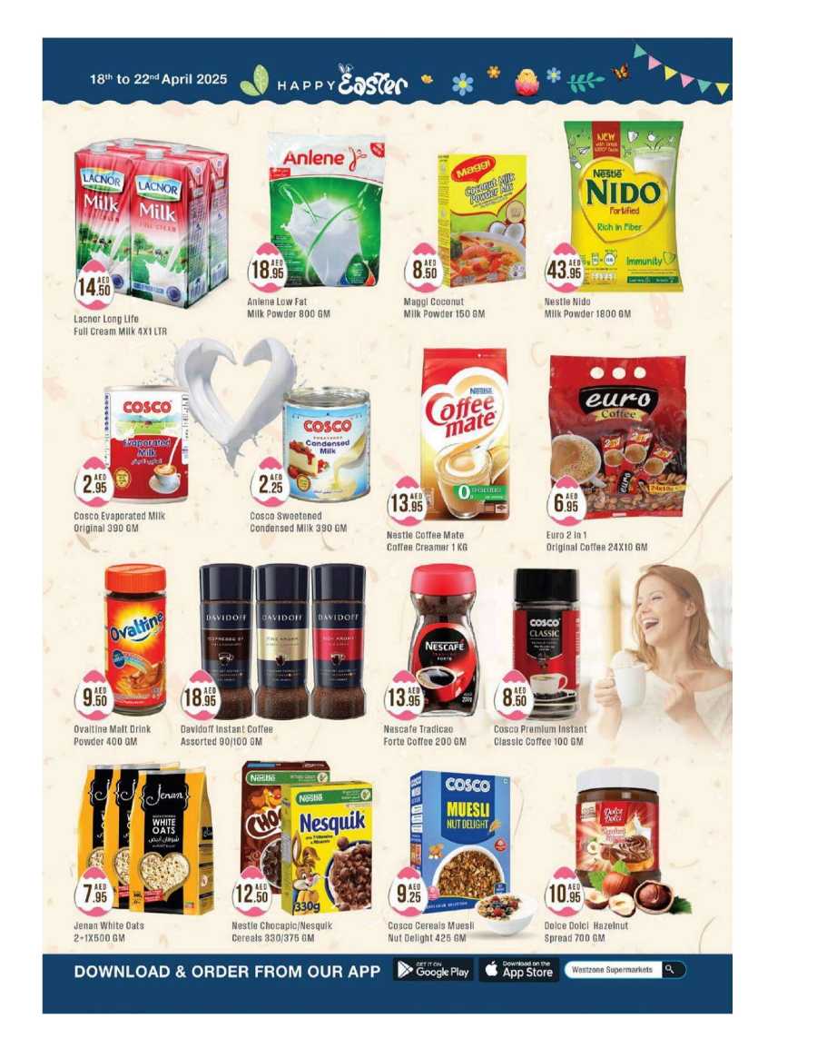 Happy Easter In West Zone Supermarket Dubai