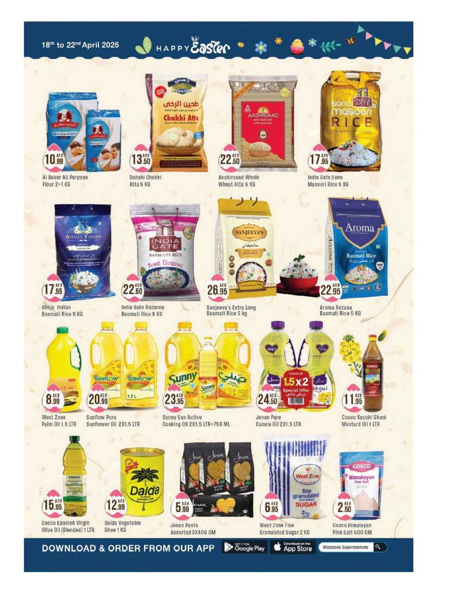 Happy Easter In West Zone Supermarket Dubai