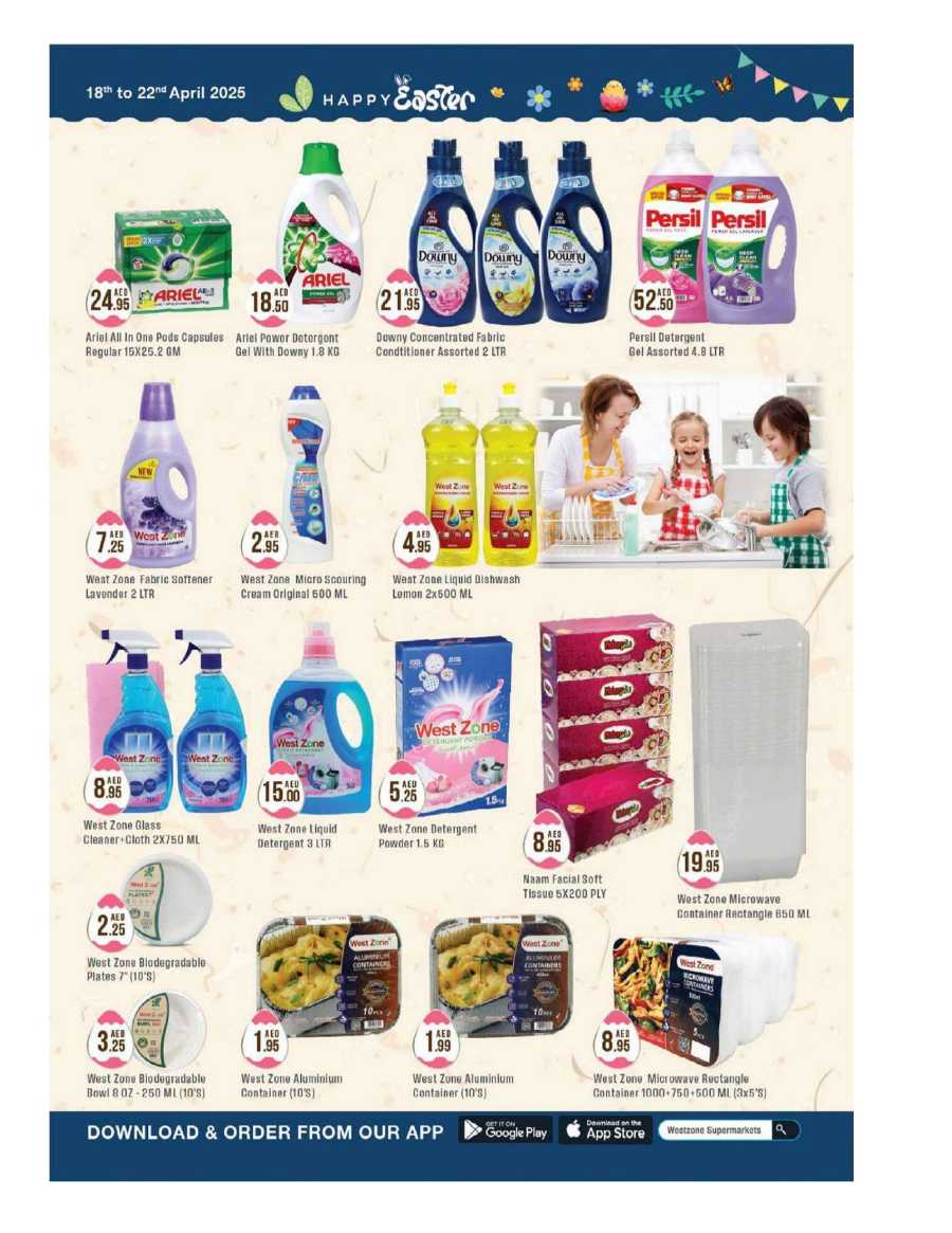 Happy Easter In West Zone Supermarket Dubai