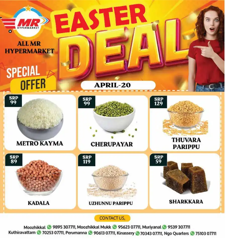 Easter Deals In MR Hypermarket Calicut