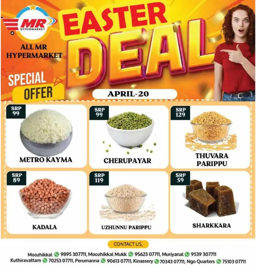 Easter Mega Sale In MR Hypermarket Calicut