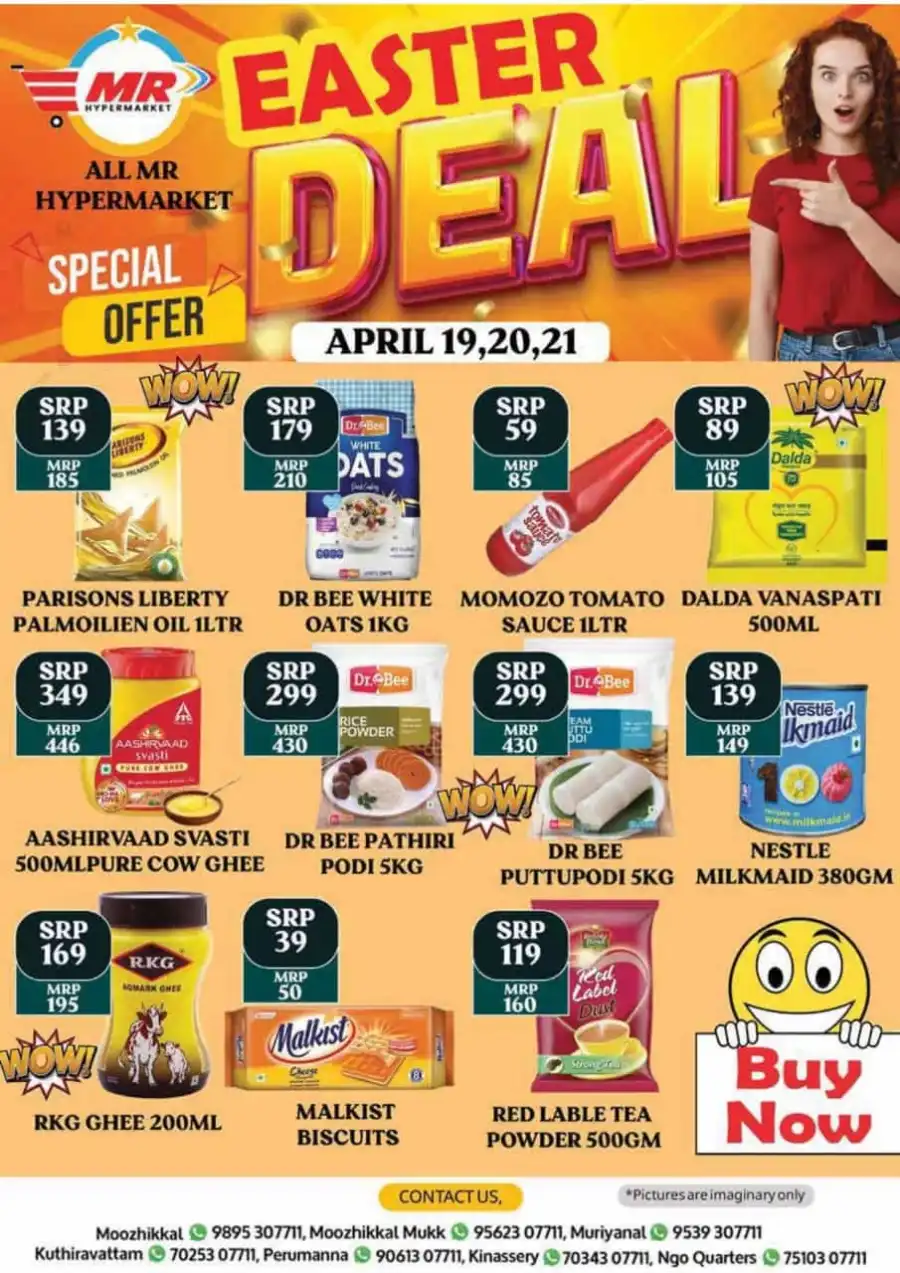 Easter Mega Sale In MR Hypermarket Calicut