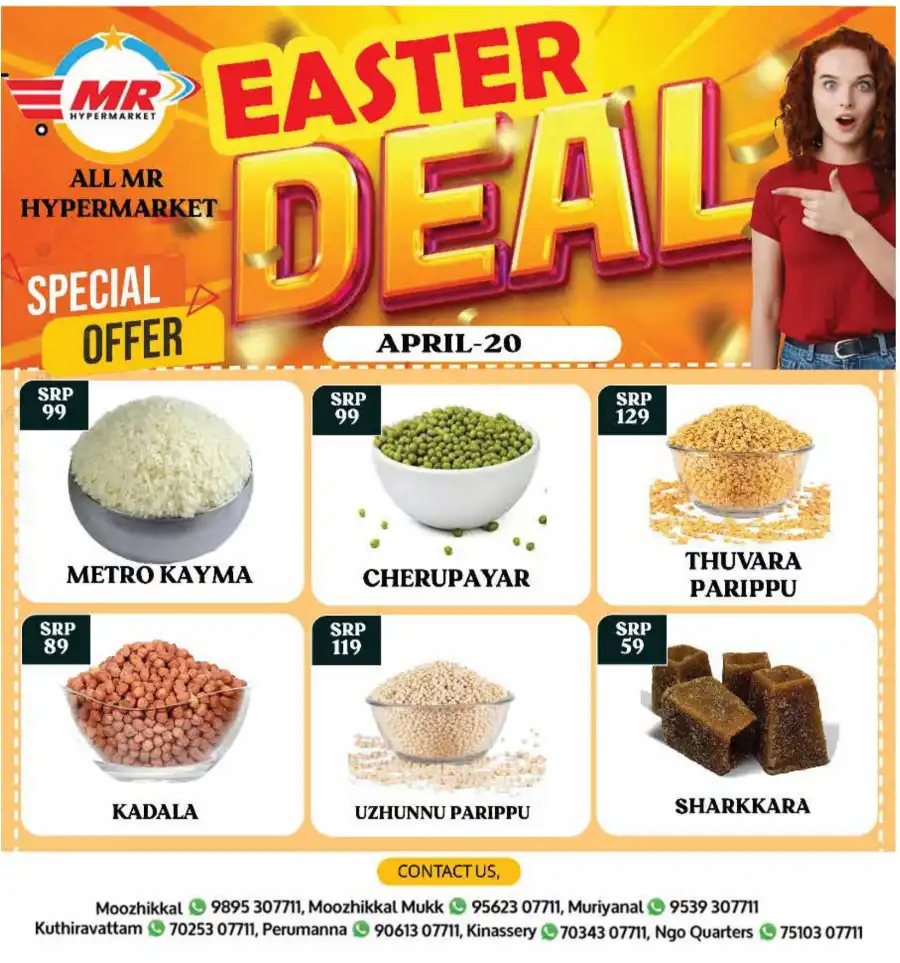 Easter Deals In MR Hypermarket Calicut