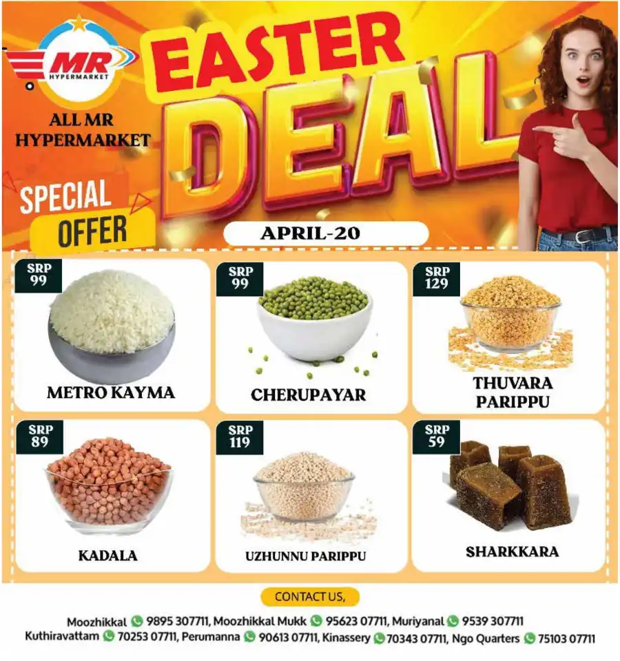 Easter Deals In MR Hypermarket Calicut