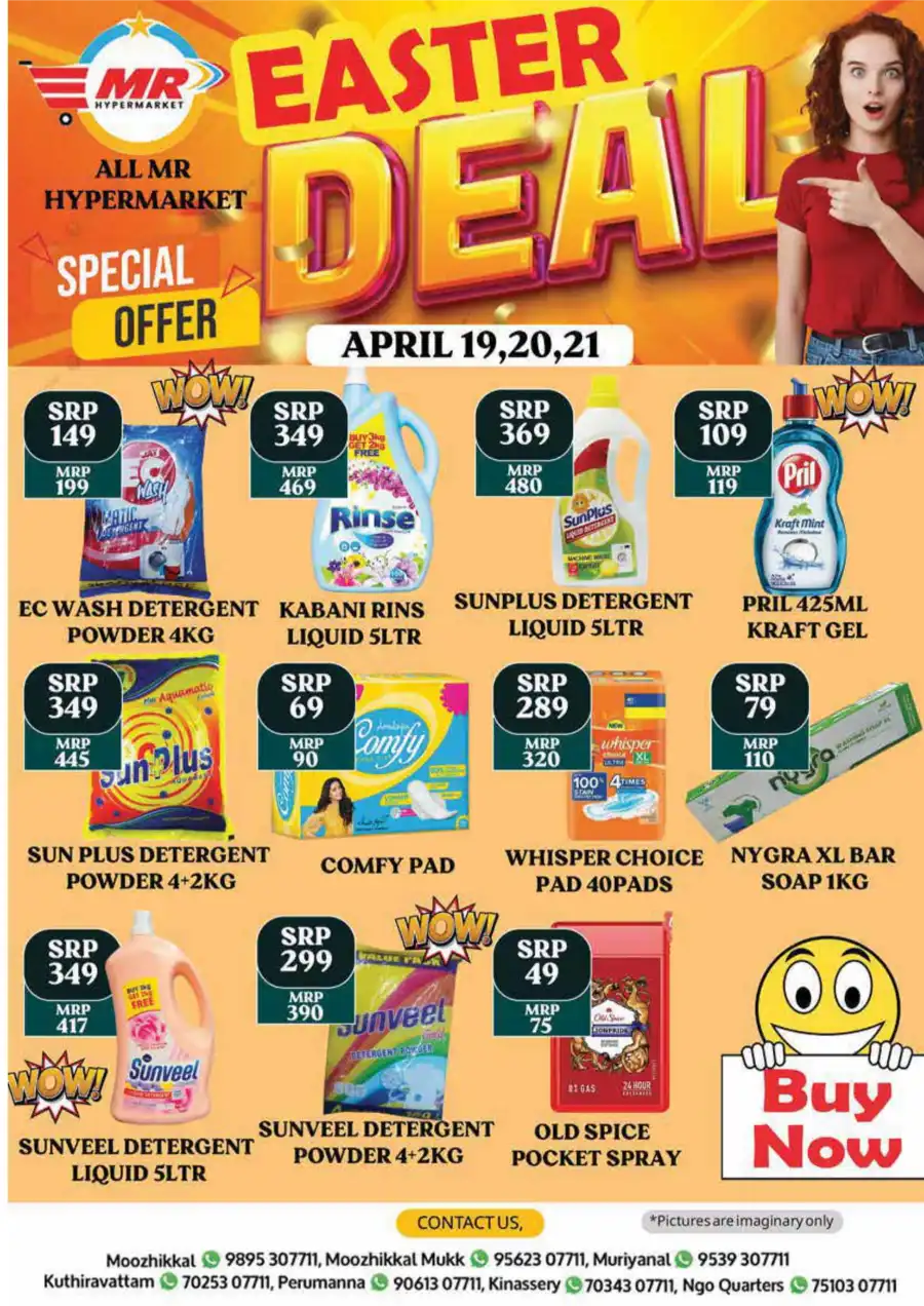 Easter Deals In MR Hypermarket Calicut