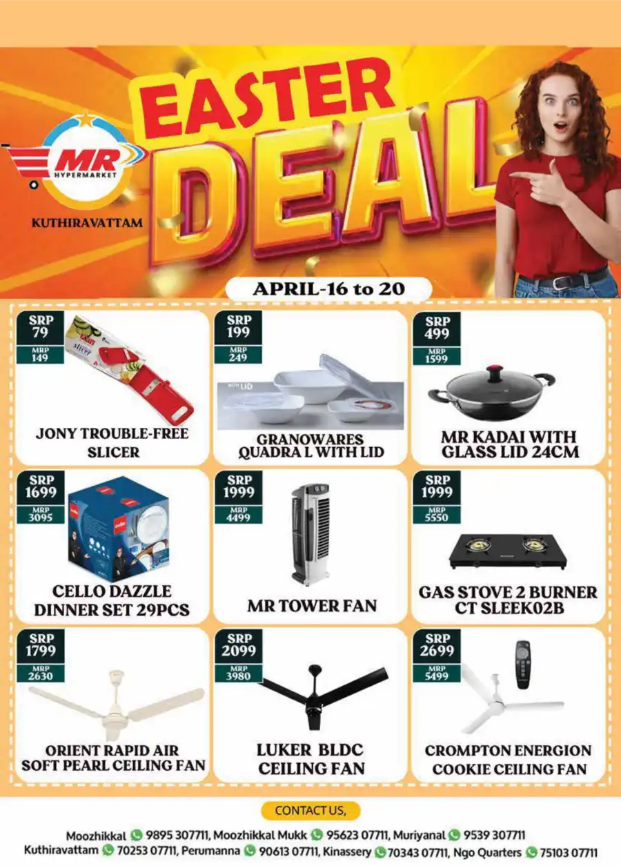 Easter Deals In MR Hypermarket Calicut