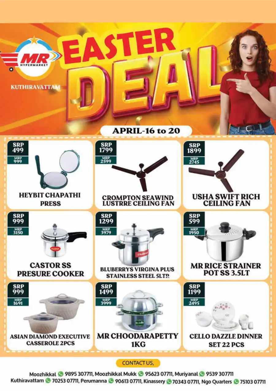 Easter Deals In MR Hypermarket Calicut