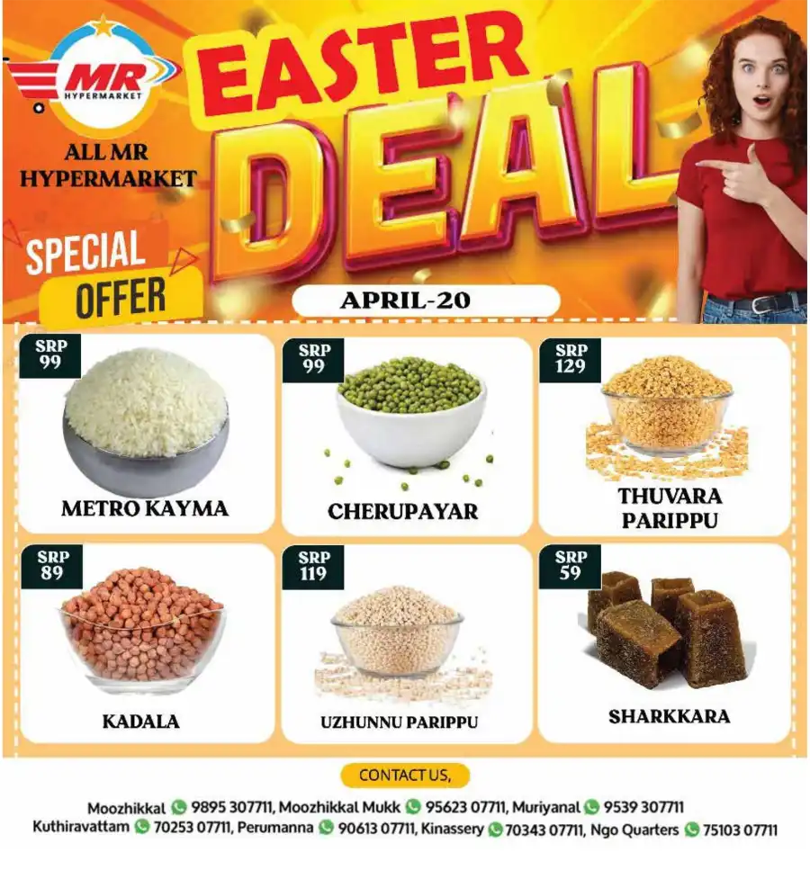 Easter Deals In MR Hypermarket Calicut