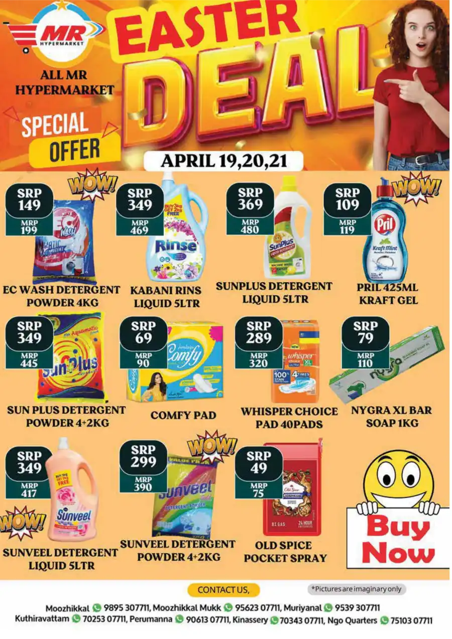Easter Deals In MR Hypermarket Calicut