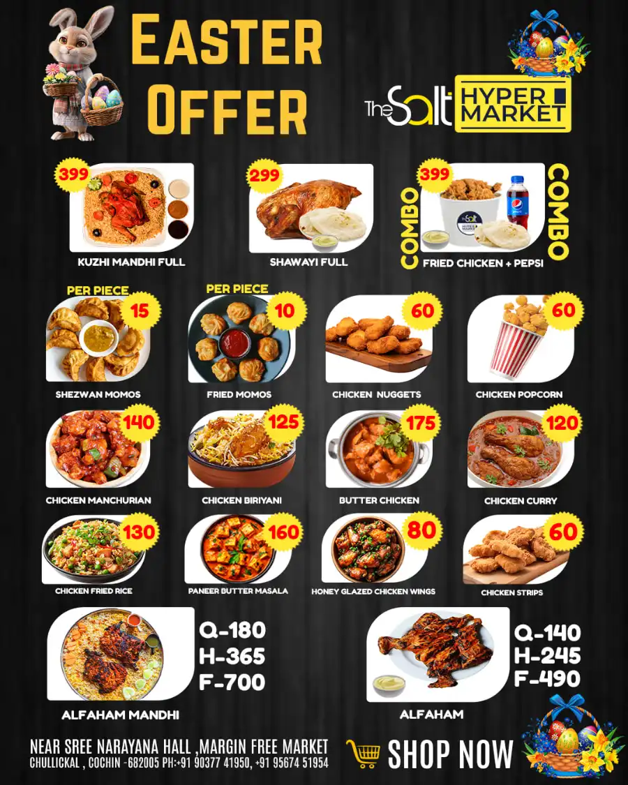 Weekend Deals In The Salt Hypermarket undefined